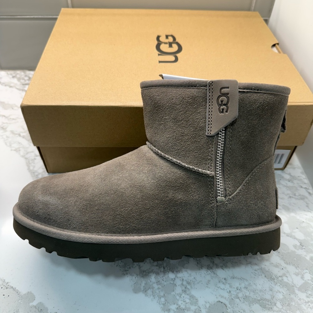 UGG woman’s gray Suede Boots